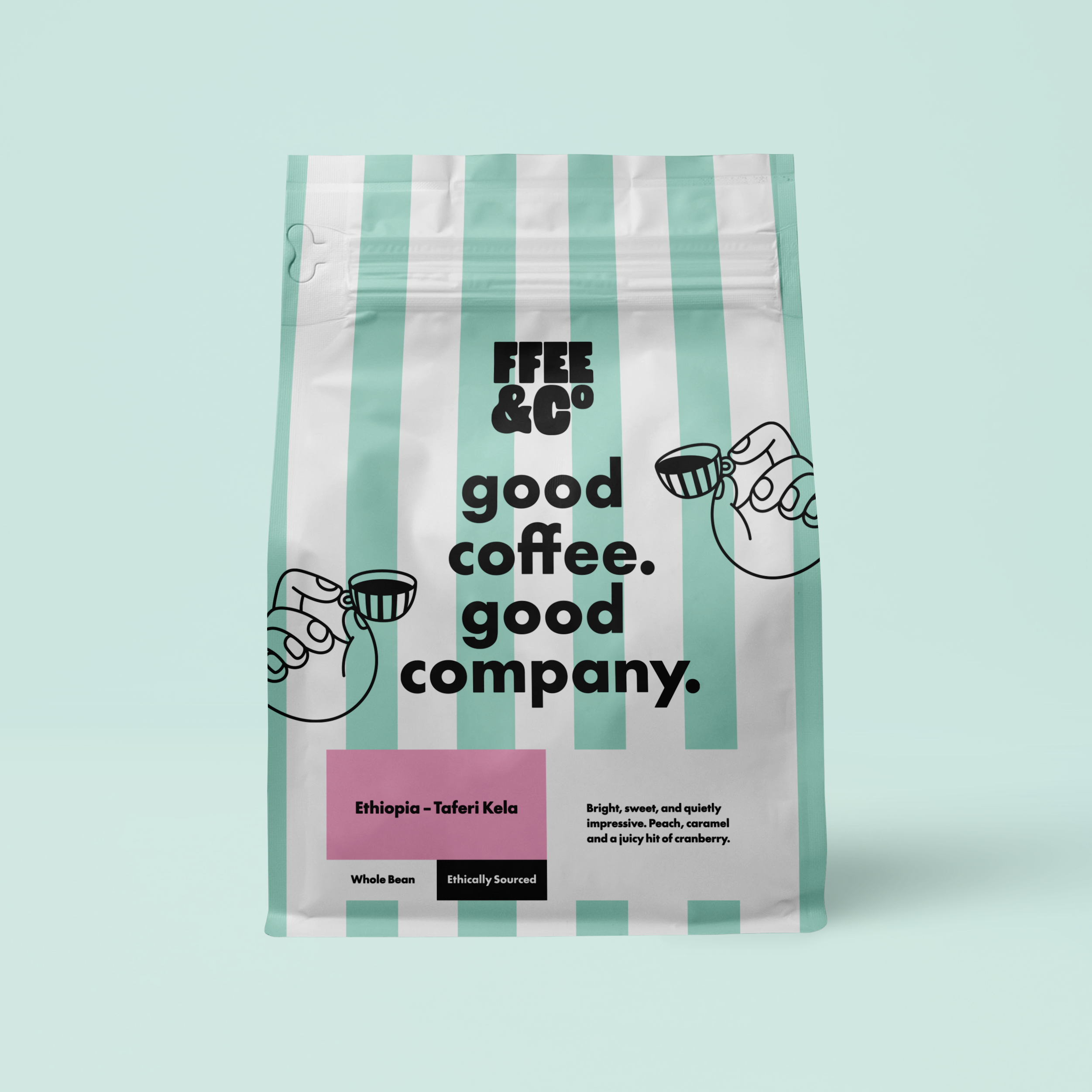 FFee & Co Whole Bean coffee Ethiopian Taferi Kela