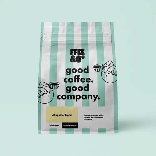 FFee & Co Whole Bean coffee Altogether house blend